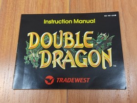 MINTY BOX CIB Double Dragon 1st Print Circle complete in nes Collector lot CLEAN