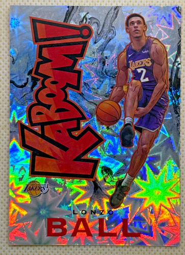 Lonzo Ball #18 2018 Panini Crown Royale Kaboom card