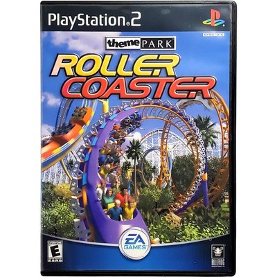 Theme Park Roller Coaster - Sony Playstation 2 PS2 Pristine Tested 1Y Guarantee