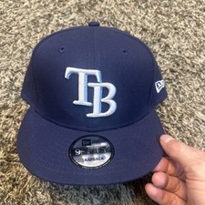 Tampa Bay Rays New Era 9Fifty Snapback Navy Adjustable Hat Cap