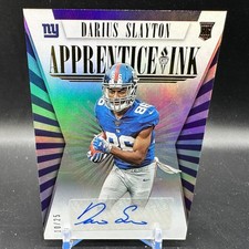 Darius Slayton Auto Rookie Apprentice Ink /25 2019 Panini Passing the Torch RC