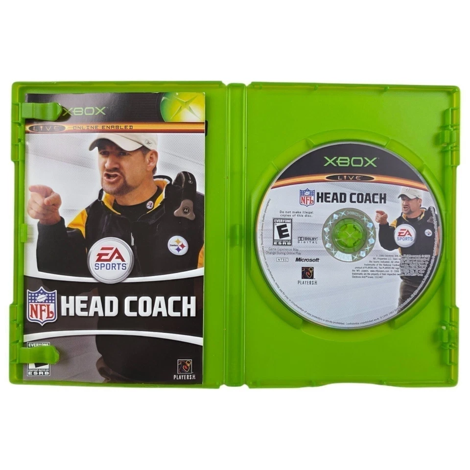 NFL Head Coach, ESPN NFL 2K5, ESPN College Hoops 2K5, NHL 2K6 Xbox Game Lot of 5 - Image 3 of 4