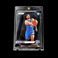Dillon Jones RC Rookie Oklahoma City Thunder Card 2024-25 NBA Panini Prizm #240