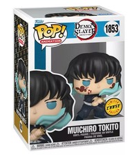 Muichiro Tokito (Attack) CHASE #1853 Funko Pop! Demon Slayer NEW+ PROTECTOR CASE