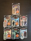 Lot Of 7 Star Wars Kenner Retro And Others 6" Grogu Action Figure