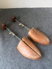 Vintage Pair Wood Shoe Stretchers / Rustic Decor