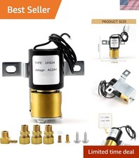 Durable Metal Solenoid Valve Replacement Kit - Fits Honeywell, Aprilaire & More