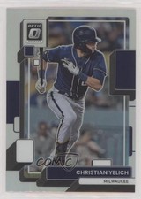 2022 Panini Donruss Optic Holo Prizm Christian Yelich #152 2qw