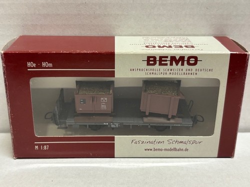 BEMO H0m Kk 7352 Kieskistenwagen RhB 2258 112 | Condition: Gebraucht
