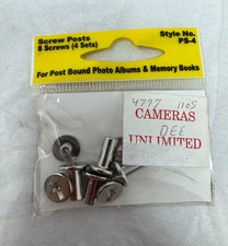 Photo Albums and Memory Books Screw Post 8 Screws Style PS-4 New in Package