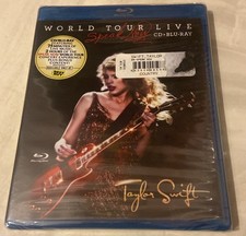 Taylor Swift Speak Now World Tour Live CD Blu Ray Brand New Sealed