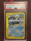Pokémon Blastoise Expedition Base Set Holo Rare PSA 4 4/165