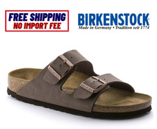 SALE Birkenstock Women's Arizona Birko-Flor Birkibuc Narrow Sandal, No Import F