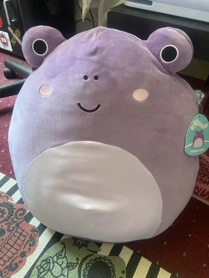 Squishmallows Original 16-Inch - Philomena the Purple Toad with Purple Belly - Image 1 of 4
