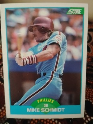 Mike Schmidt - 1989 Score Baseball