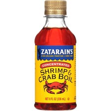 Zatarain's Concentrated Shrimp  Crab Boil, 8 fl oz 8 Fl Oz