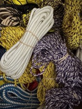 Six Bundles Of Polyester and/or Nylon Rope