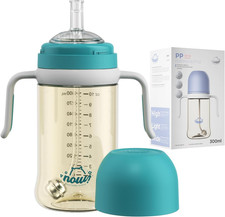 Nouri Training Cup with Weighted Straw Anti-Colic Leak-Proof Toddler Cups Sippy 