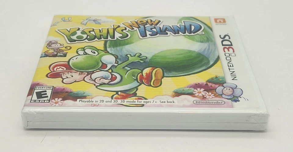 Yoshi's New Island (Nintendo 3DS, 2014) Brand New Factory Sealed US Version - Image 3 of 4