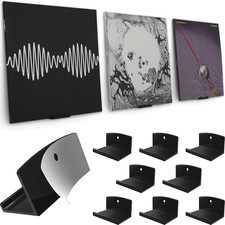 Adhesive Vinyl Wall Mount 8-Pack   Strong Hold Record Holder Wall, Record-Safe