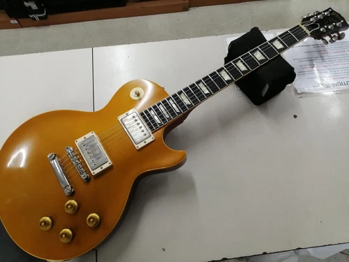 GIBSON CUSTOM SHOP '57 LES PAUL GOLD TOP ELECTRIC GUITAR 338898