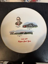 Ripon Foods 50th Rippin Good Year Collector Plate 153/250 Rare