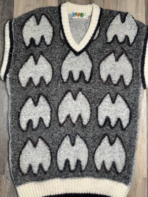 A State Creation SHF Wool Knitted Vest Men's SIze 40 Vintage 90's