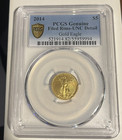 2014 1/10 oz $5 Gold Eagle PCGS Gold Sheild Certified Genuine 
