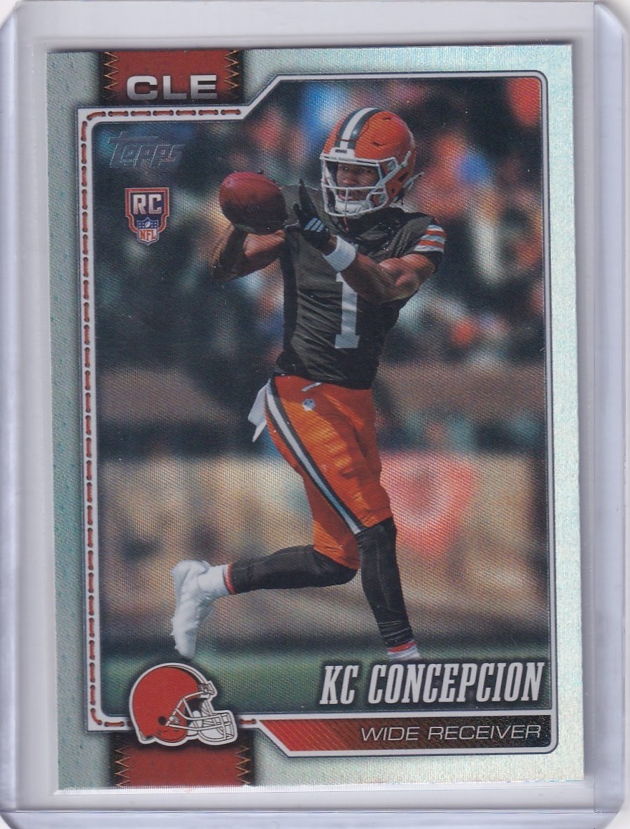 2026 Topps Flagship #323 KC Concepcion Rainbow Foil Rookie RC
