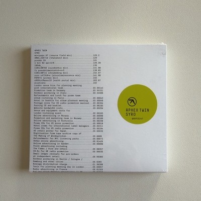 APHEX TWIN - SYRO  CD NEU