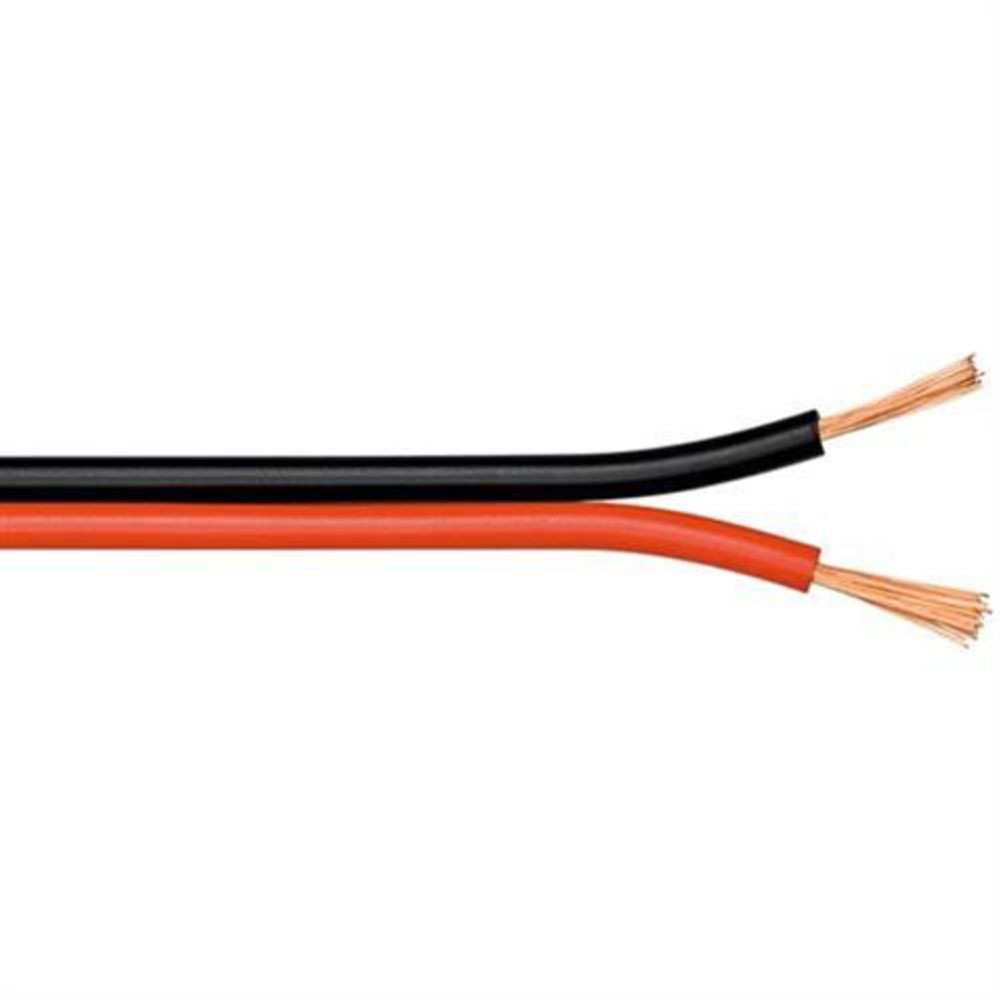 Goobay Lautsprecherkabel 2x15 RotSchwarz 10 m Rolle 3490₽