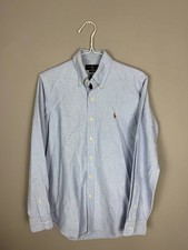 Polo Ralph Lauren Classic Fit Oxford Shirt Light Blue Button Down Size SP