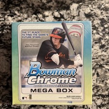 2020 Bowman Chrome Baseball Brand New Mega Box Factory Sealed