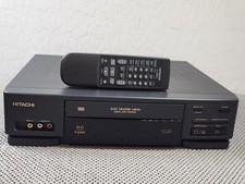 Hitachi VT-F380A Stereo VCR VHS Player W/ Remote Great Condition TESTED