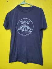 Vintage Red Rock Canyon Shirt Las Vegas Nevada Single Stitch 1980s BLM VTG