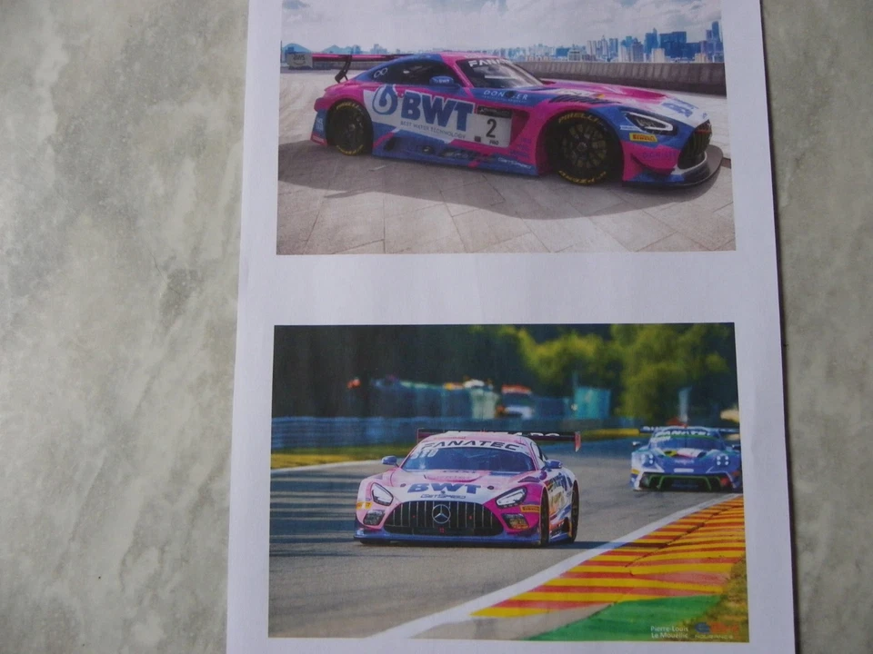 Tamiya 1/24 Mercedes-AMG GT3 + decals 24 Heures de SPA 2022 - Photo 2/4