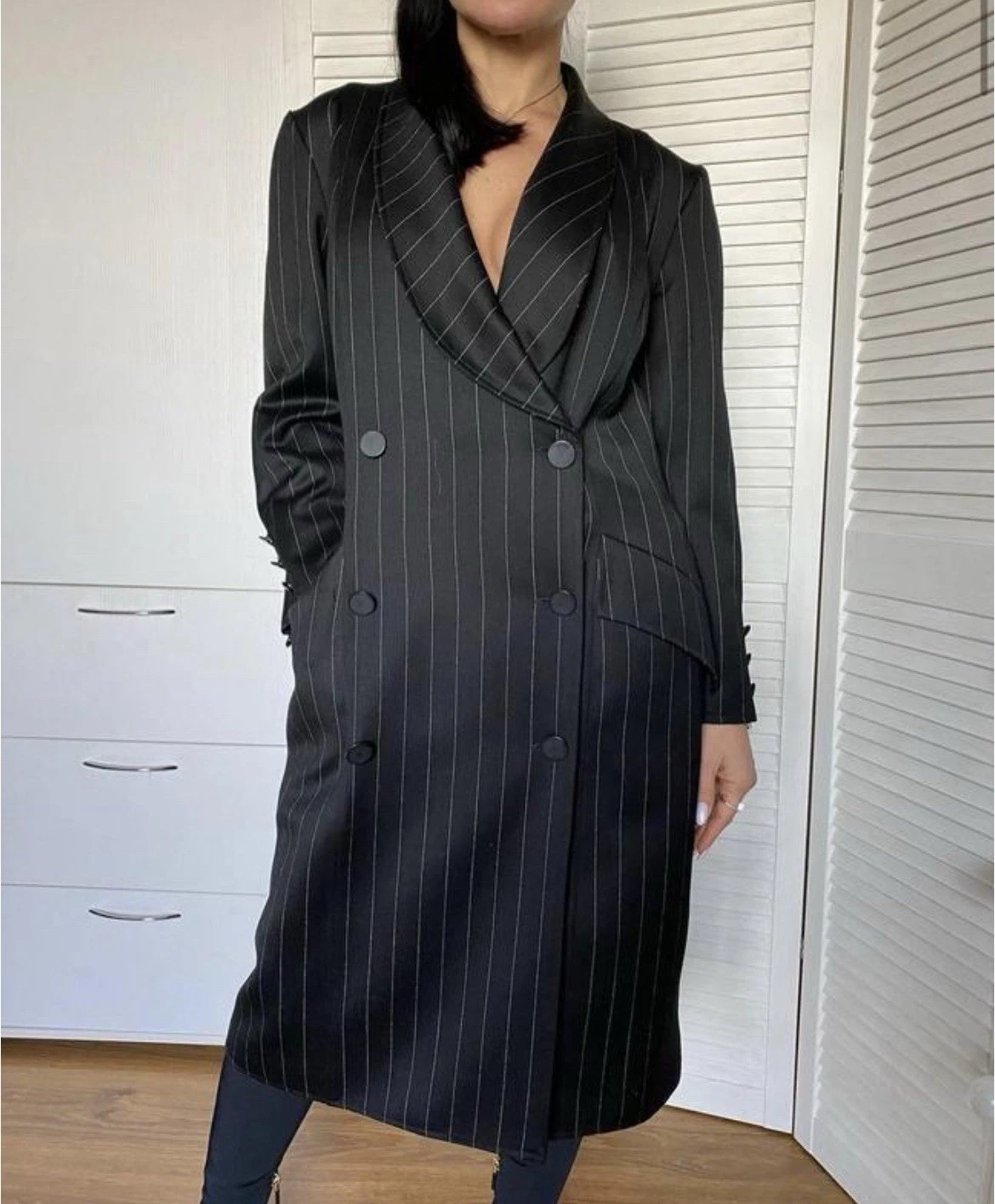 Trench coat Christian Dior vintage. 100% lana. Taglia M. Lunghezza 107 Cm