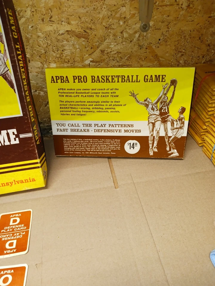 1977, Baloncesto Profesional APBA Original contiene los 22 Equipos, 76-77, 100% Completo Foto 2 de 4