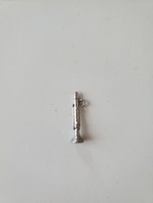 Clarinet Music Instrument Band Sterling Silver Charm Vintage