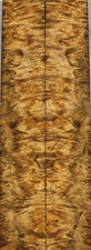 ZS011 Bookmatch inlay Wood 5A Golden Camphor Burl Box Making Marquetry Veneer