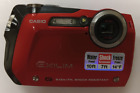 Casio Digital Camera Exilim-G Red Ex-G1 12.1 Mp w Battery & Accessories Working