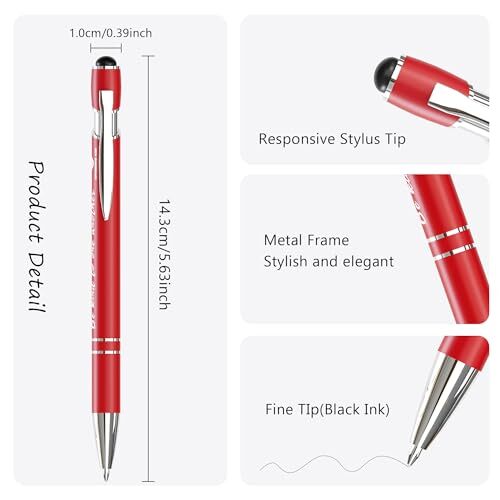 Stylus pen set of ballpoint pen with Bible inspirational verses, thank you 10 - Picture 6 of 6