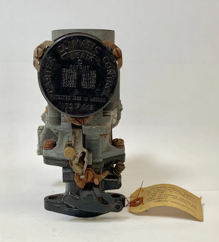 1940-1942 Картерный карбюратор Hudson Commodore Series-12 454S. - Изображение 3 из 4