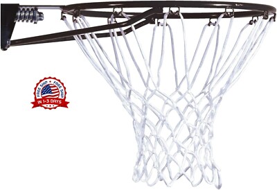 Aro De Baloncesto De Acero Resistente Diseñado Para Jugar Al Aire Libre Negro