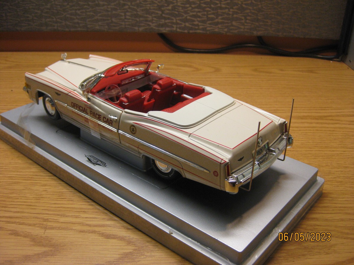 1/18 1973 CADILLAC ELDORAD CONVERTIBLE , WHITE