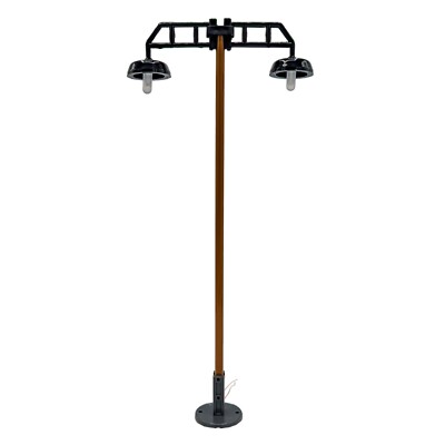 HSB Lamp Grid Arm Wall Lamp For LGB Systems Gauge-G Garden Railway Lighting