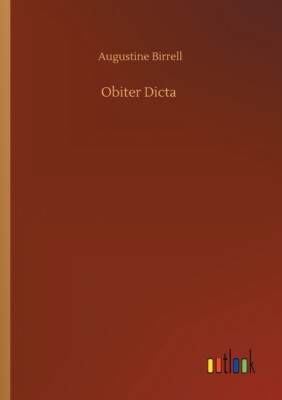 Obiter Dicta