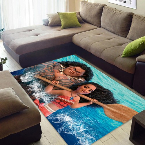 Moana Disney Rug, Cartoon Home Decor