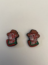 Freddy Krueger Shoe Charms For Crocs Clogs Set Of 2