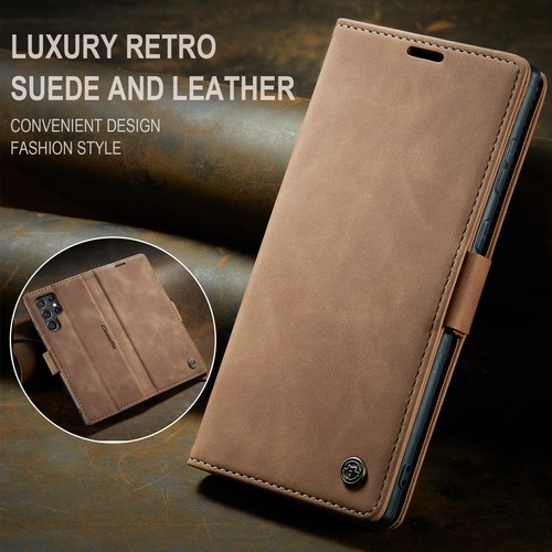 Estuche rígido billetera de cuero PU a prueba de golpes para Samsung S25Ultra S24 S23 S22 S21 - Imagen 31 de 44